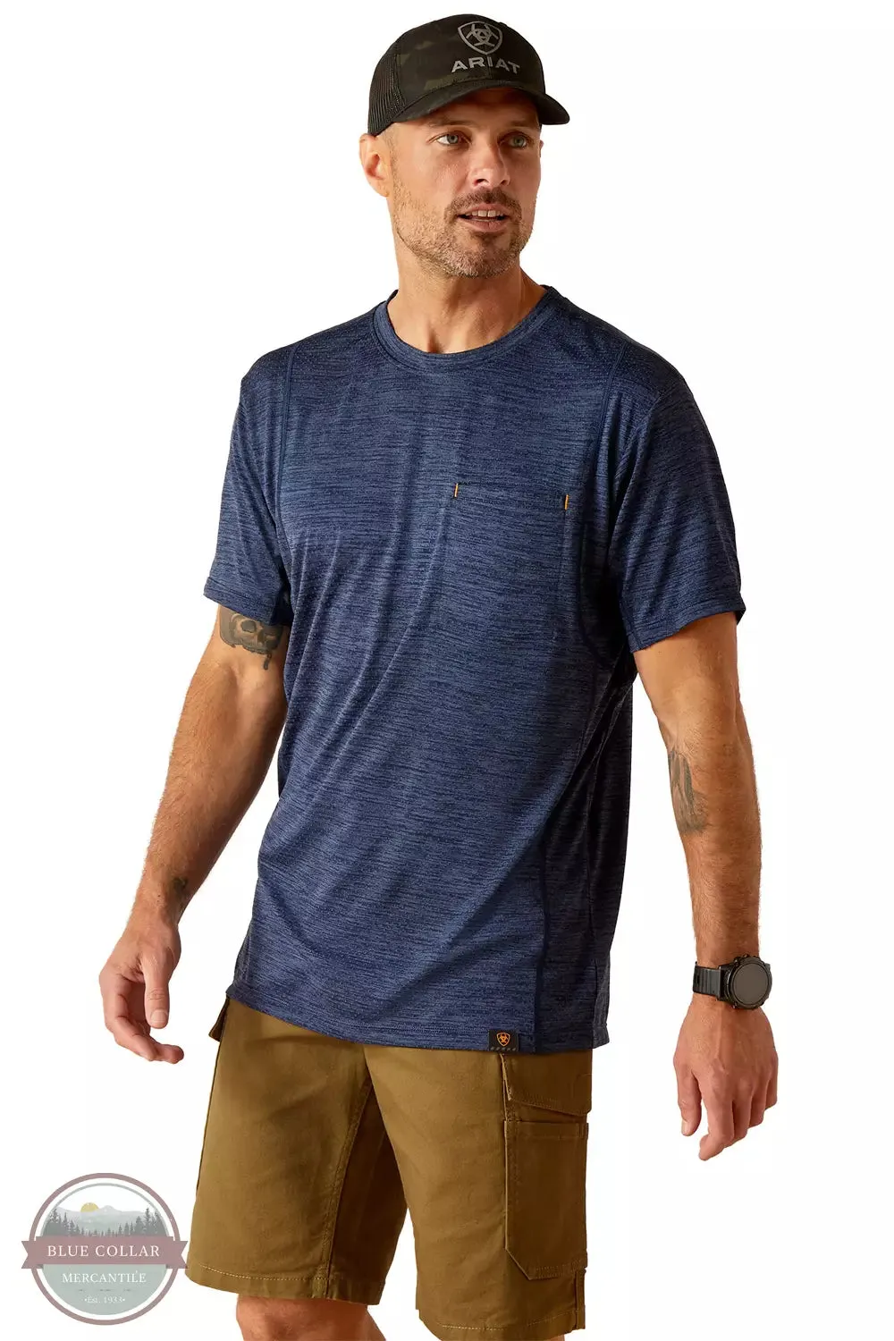 10048770 Rebar Evolution Athletic Fit Short Sleeve T-Shirt