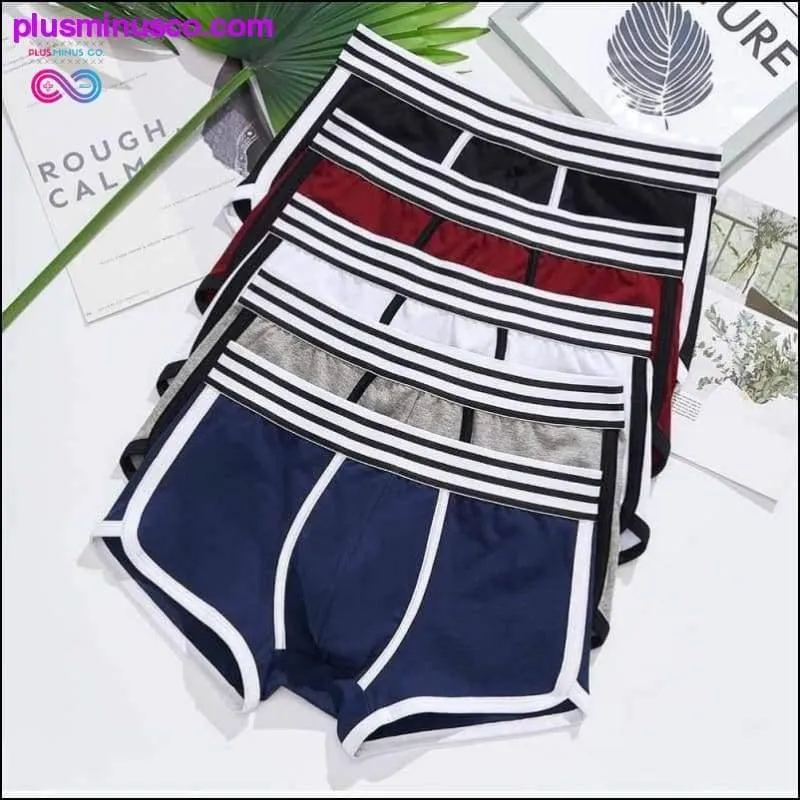 4 pcs/lot Men Underwear boxer cotton Cuecas Boxers Mens