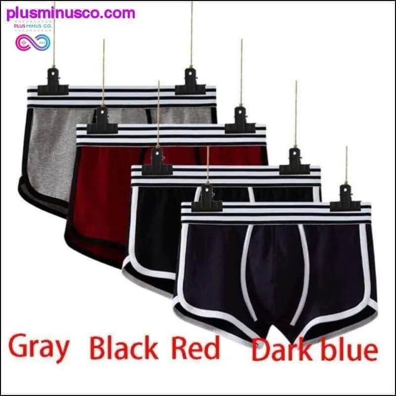 4 pcs/lot Men Underwear boxer cotton Cuecas Boxers Mens