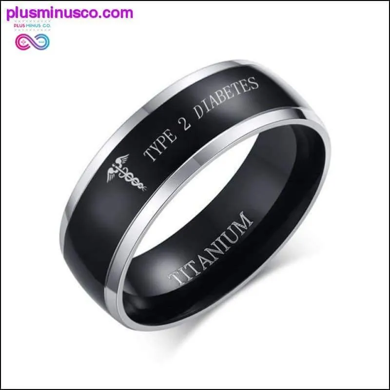 8mm Men Black Titanium Casual Light Nordic Ring