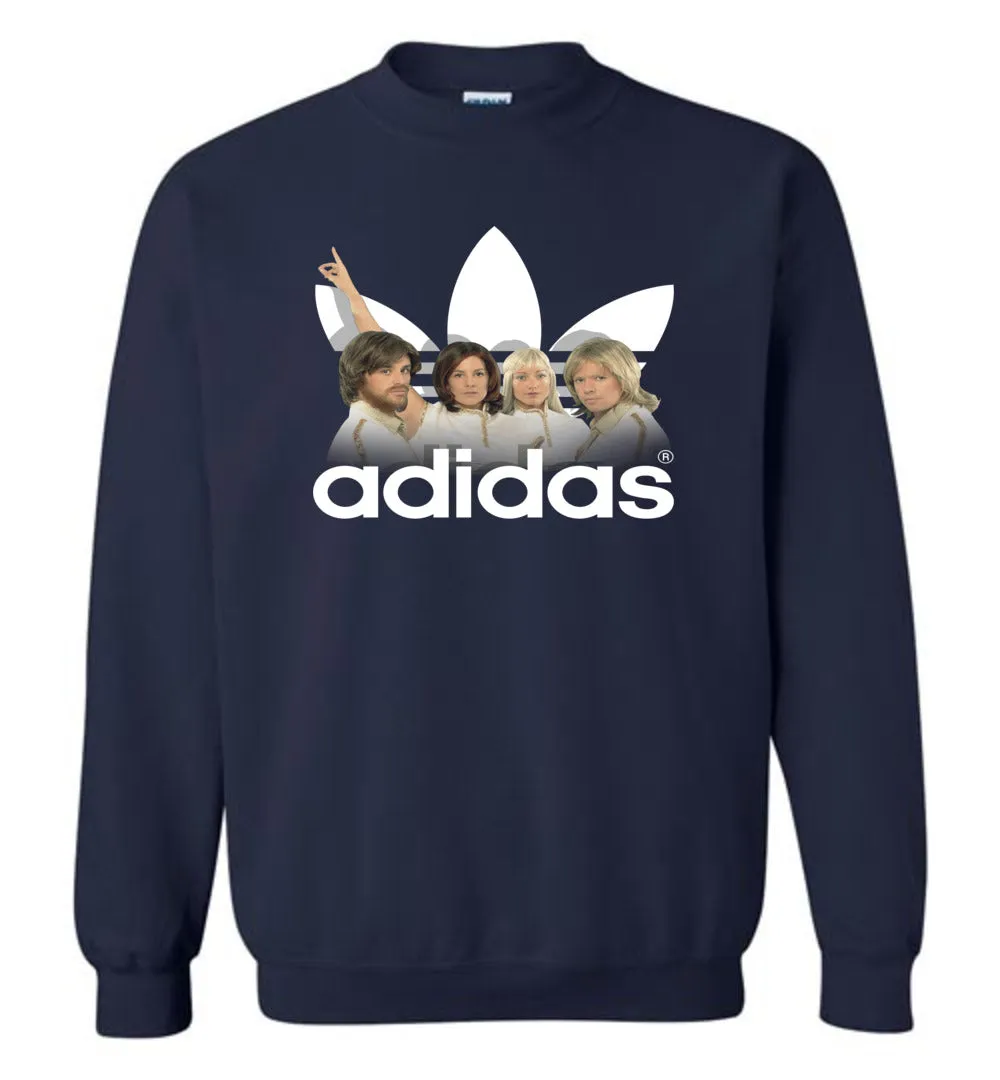 Abba Vintate Retro 70s Music Band Adidas - Sweatshirt