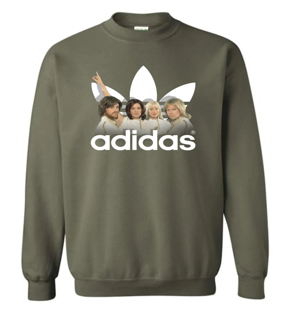 Abba Vintate Retro 70s Music Band Adidas - Sweatshirt