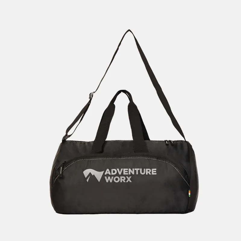 Adventure Worx 28 Litre Gym-Sports Duffle Bag -Black