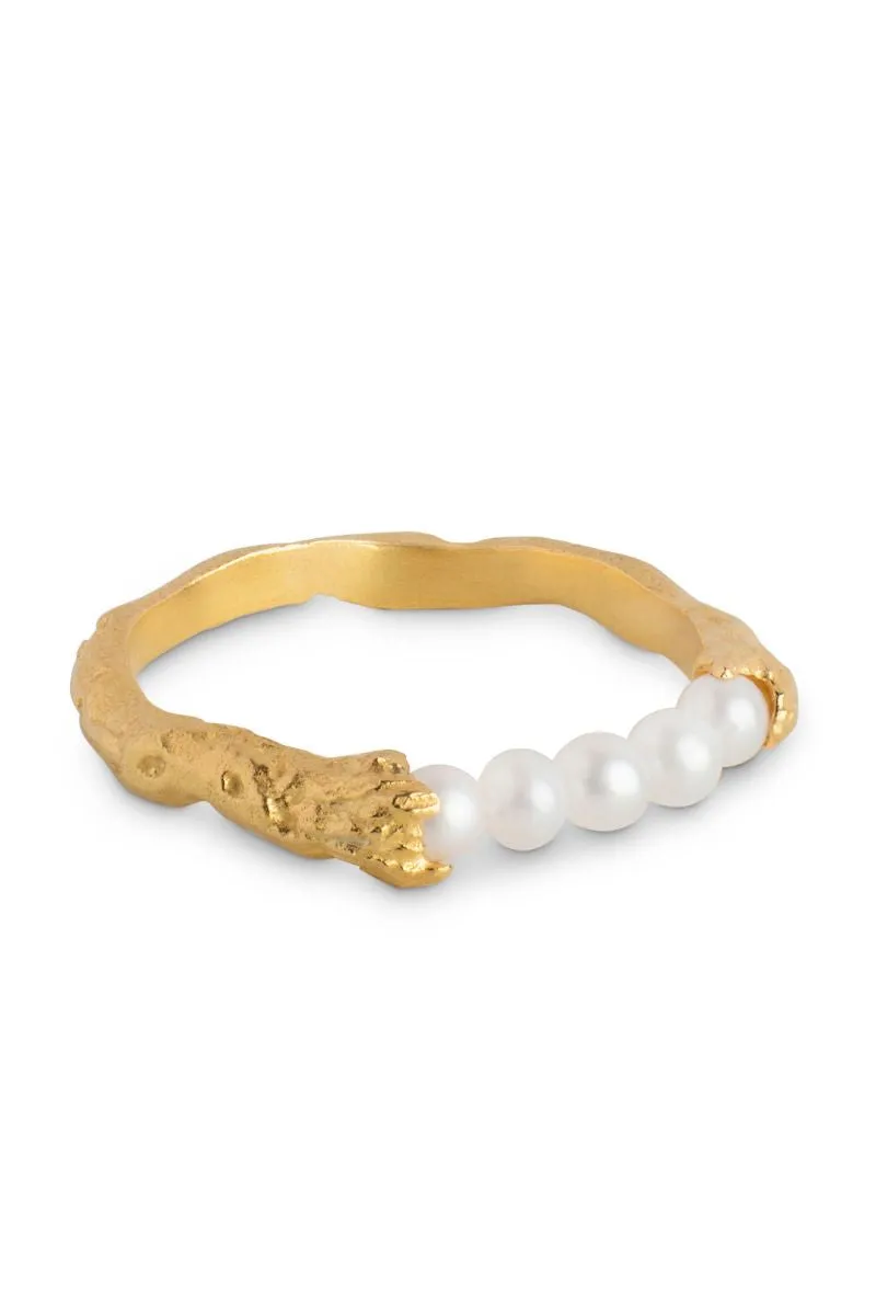 Ailana Ring | Pearl | Ring fra Enamel