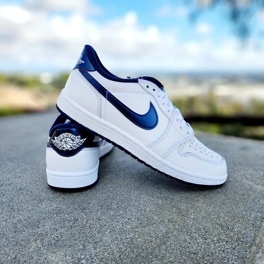 Air Jordan 1 Low 85 'METALLIC NAVY'