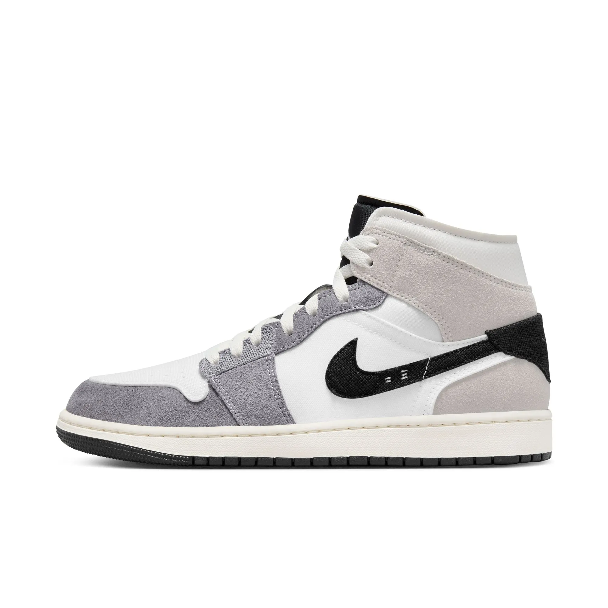 Air Jordan 1 Mid SE Craft "Cement Grey" - Men