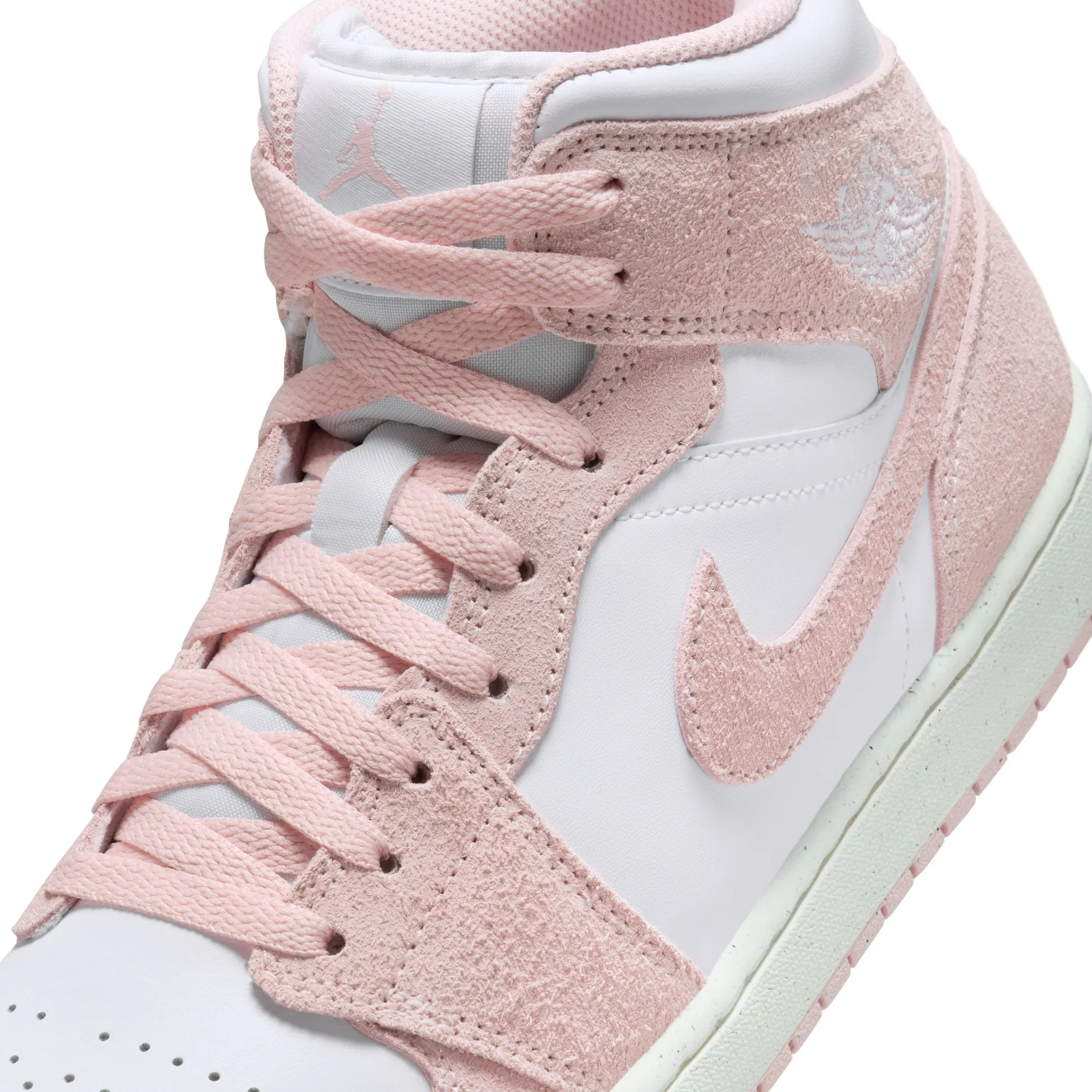 Air Jordan 1 Mid SE "Pink Suede" - Men