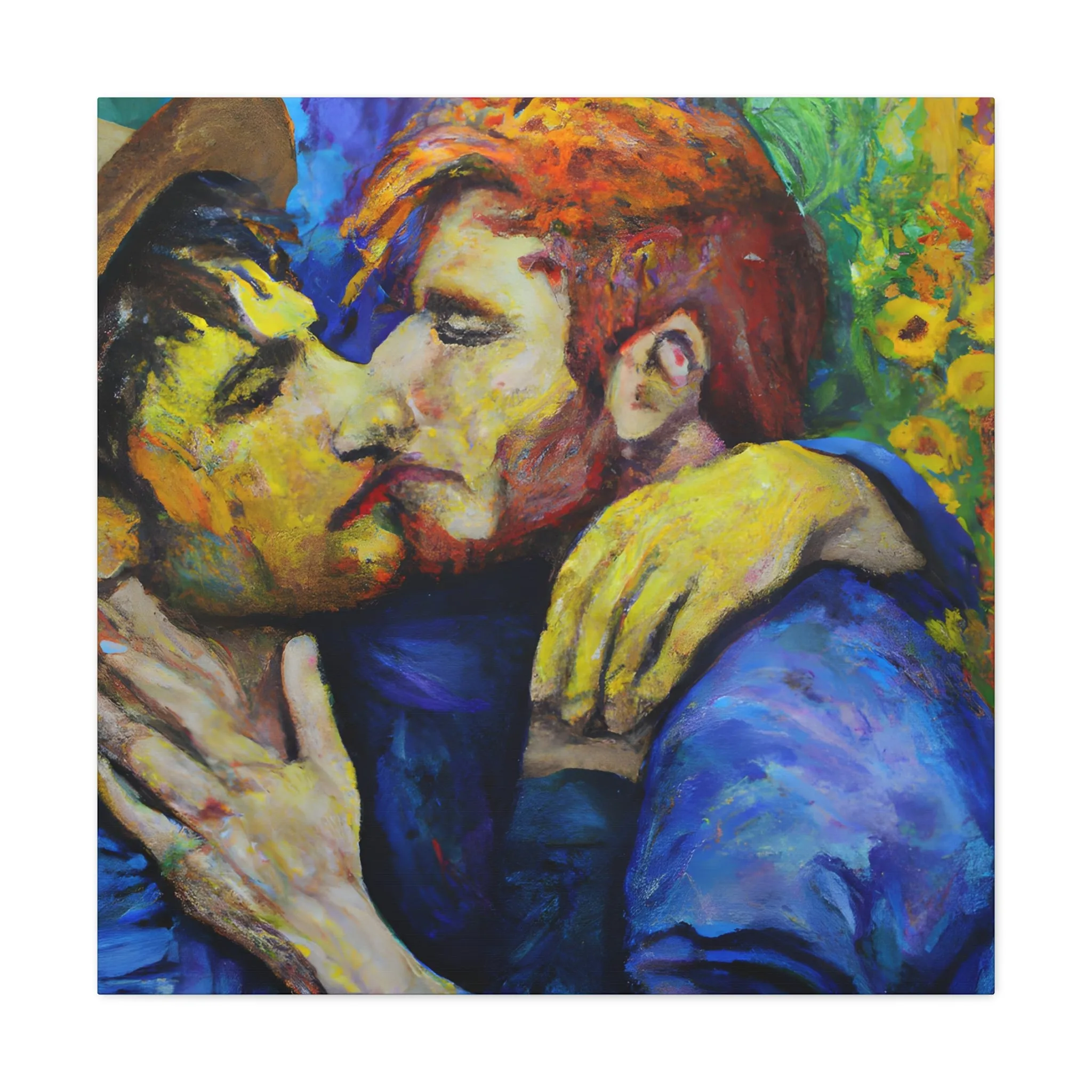 Athanata - Gay Couple Wall Art