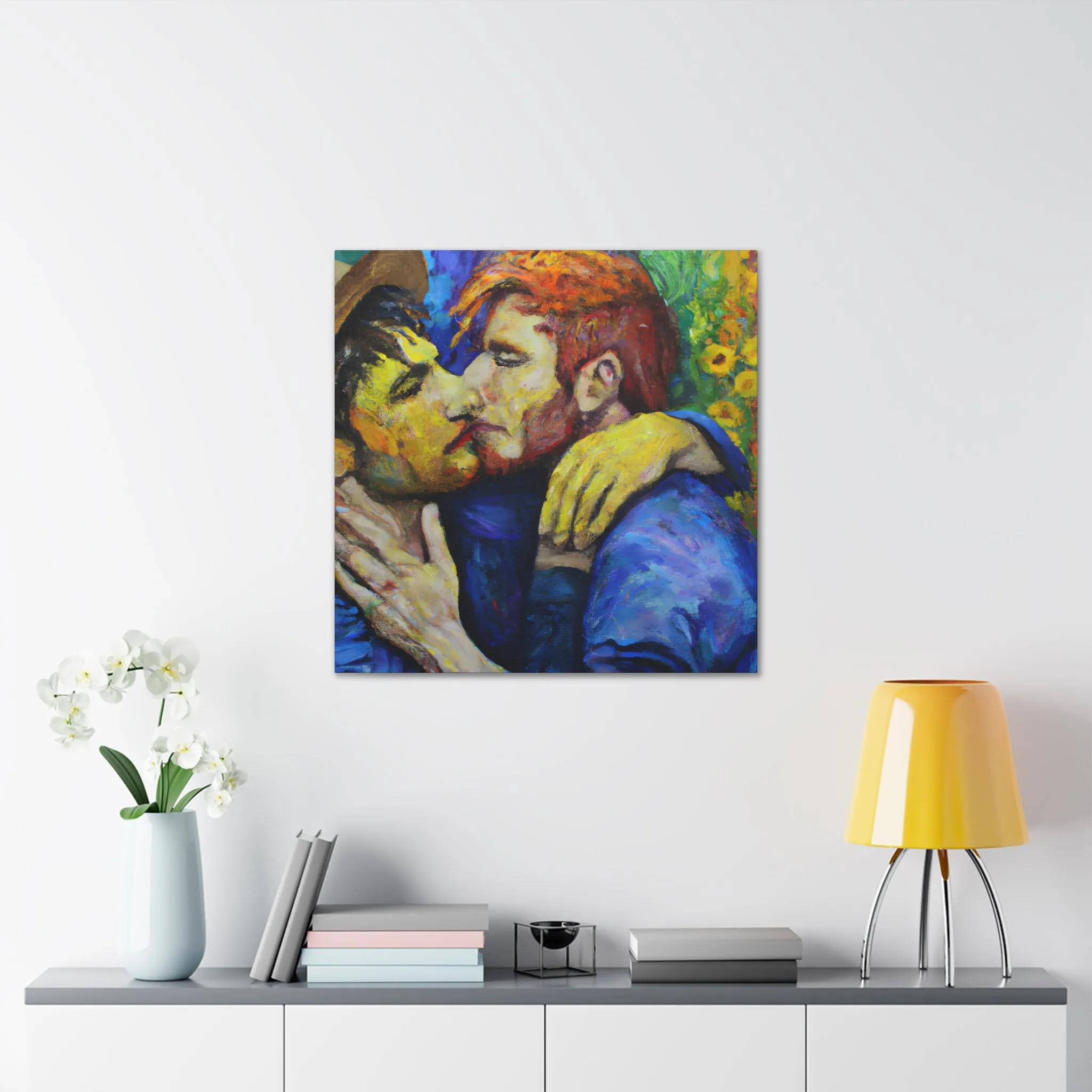 Athanata - Gay Couple Wall Art