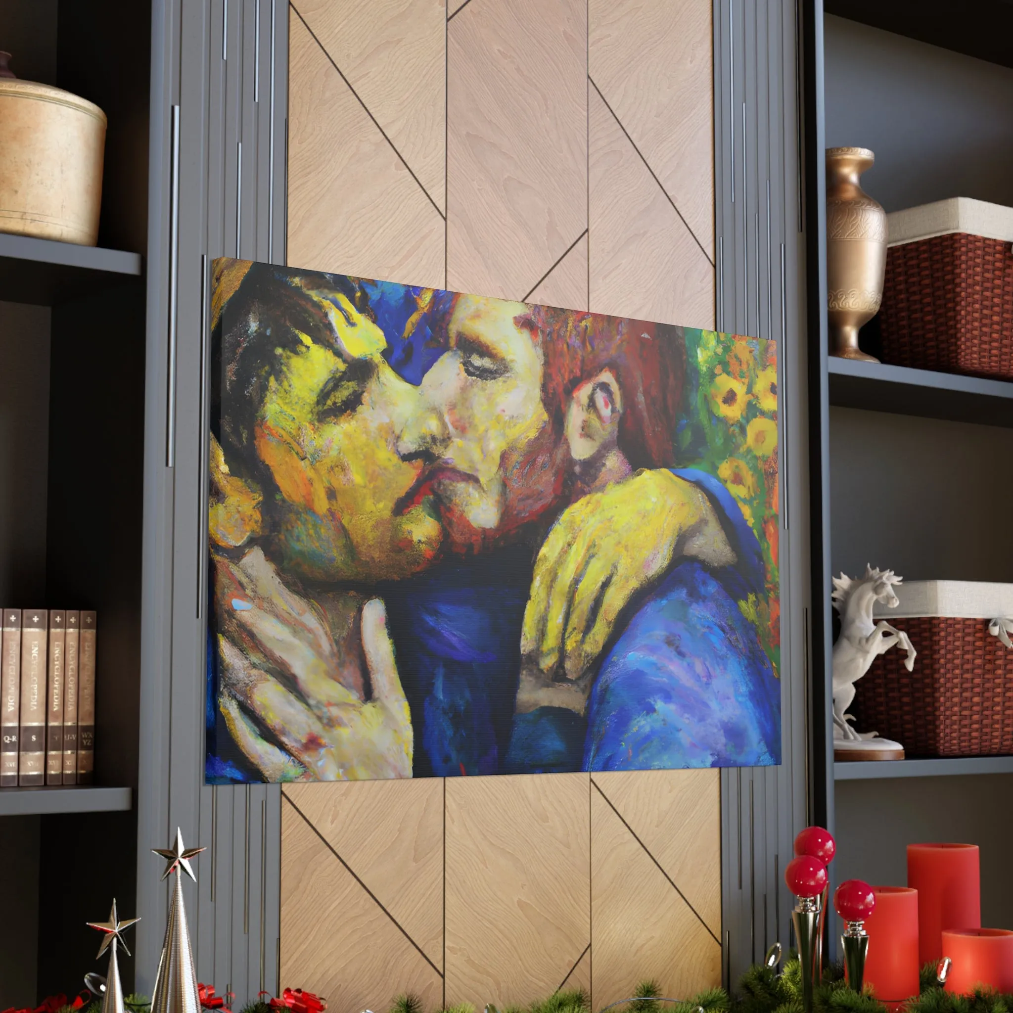 Athanata - Gay Couple Wall Art