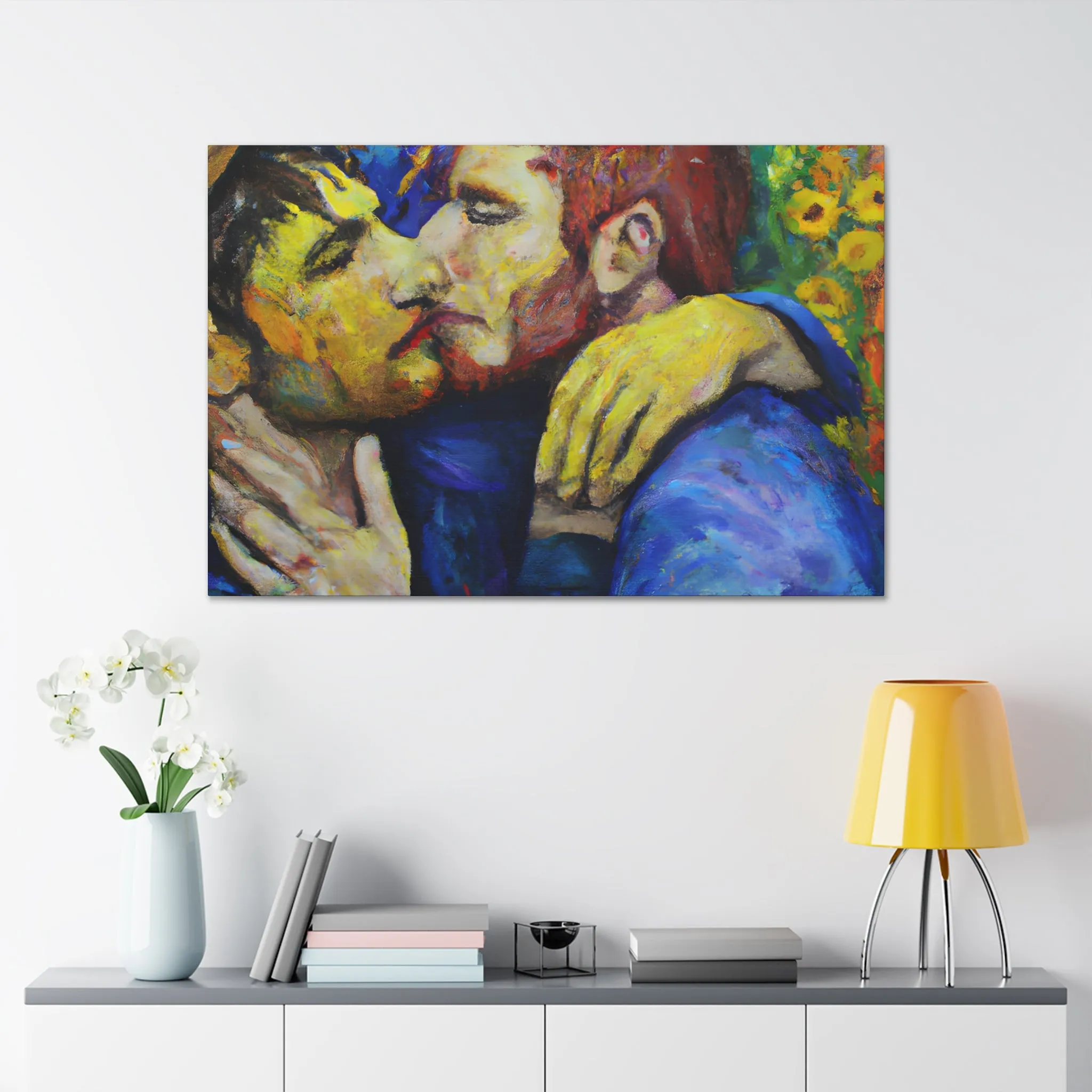 Athanata - Gay Couple Wall Art