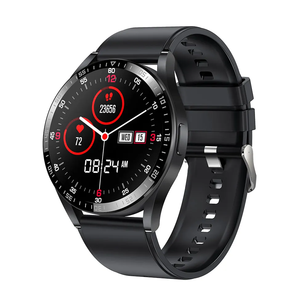 AXL Pulse LifeFit Smart Watch | Bluetooth Calling | Full Touch | Health & Multi Fitness Mode with 24/7 Heart Rate Monitor | Up to 10-15 Days Battery Life | IP67 Waterproof Black, Grey