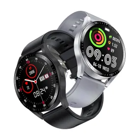 AXL Pulse LifeFit Smart Watch | Bluetooth Calling | Full Touch | Health & Multi Fitness Mode with 24/7 Heart Rate Monitor | Up to 10-15 Days Battery Life | IP67 Waterproof Black, Grey