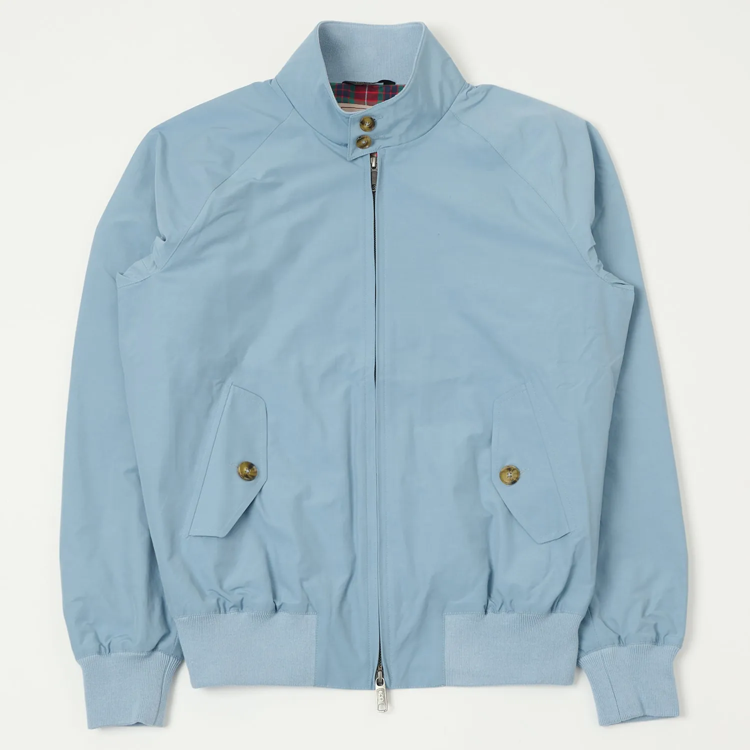 Baracuta G9 'Baracuta Cloth' Harrington Jacket - Dusty Blue