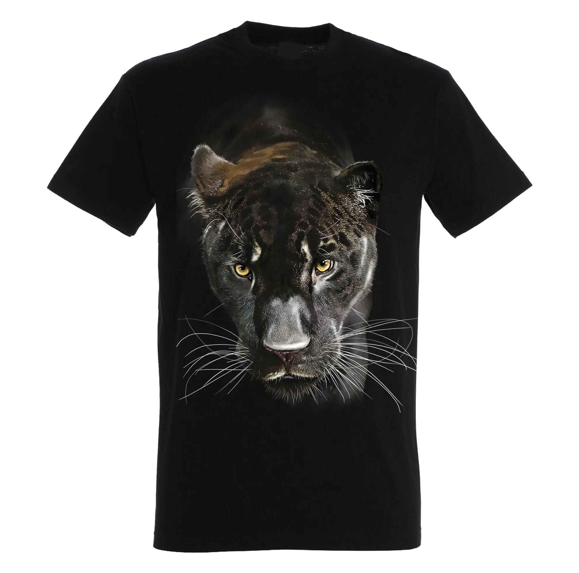 Black Panther Face T-Shirt