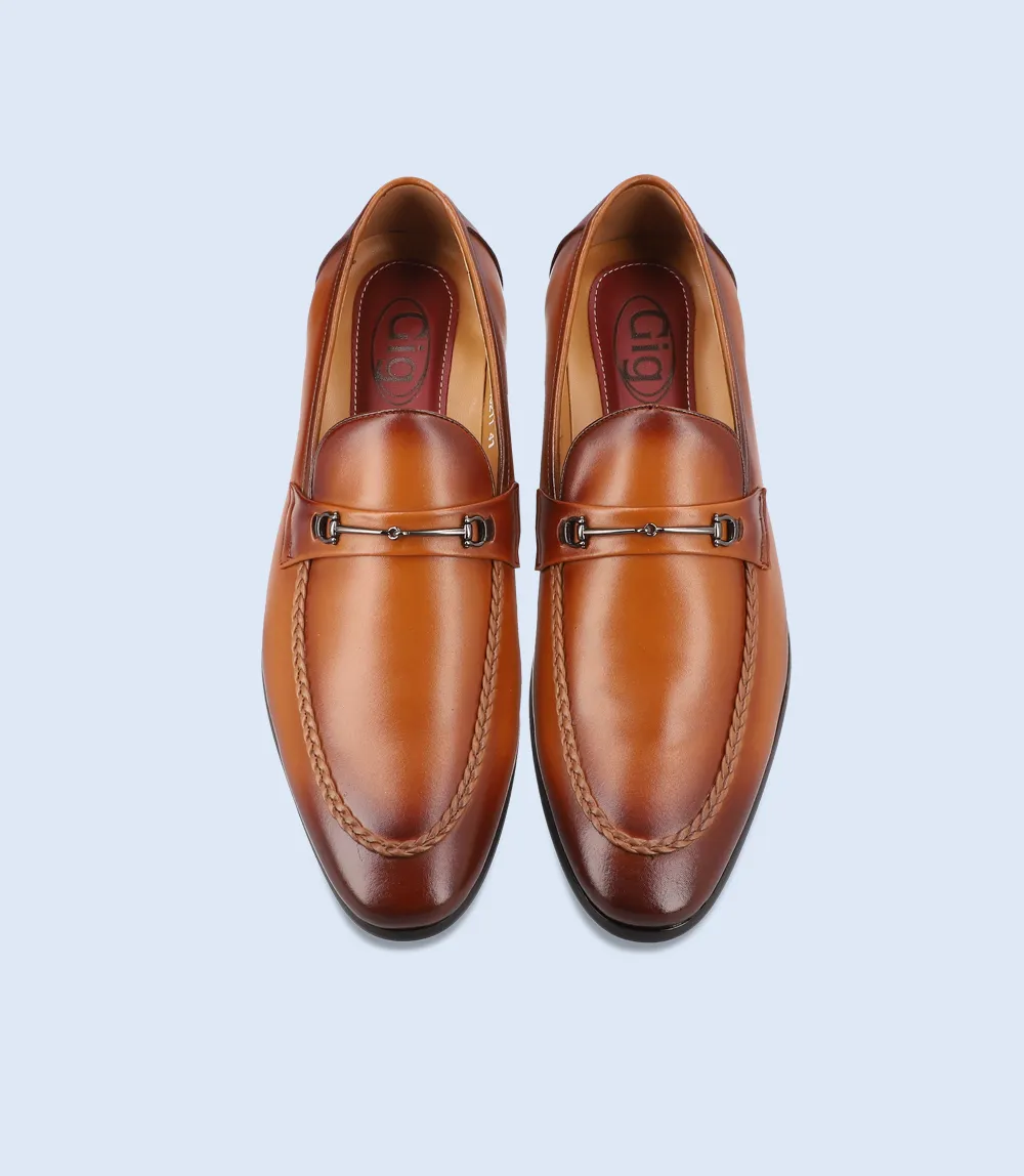 BM4140-TAN-Men Formal Slip-on's