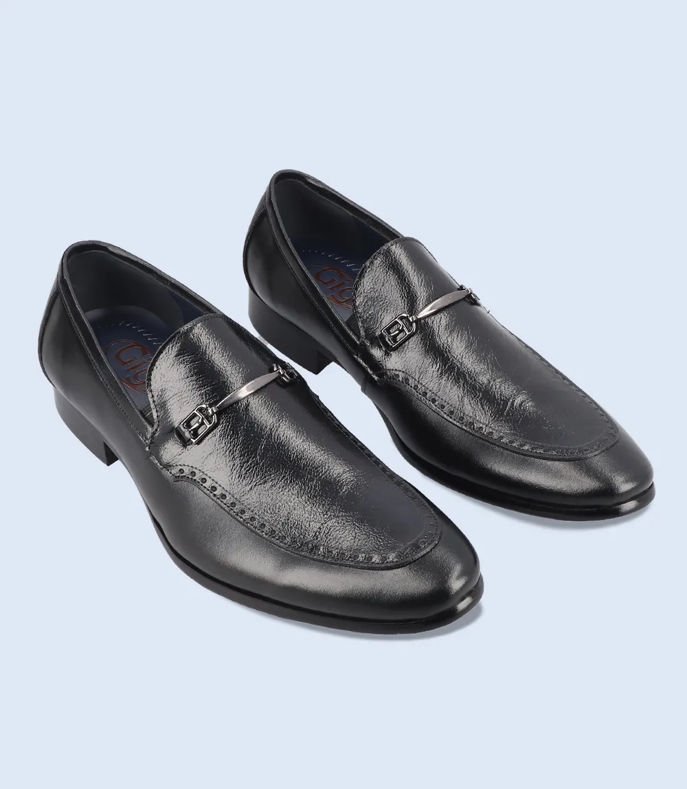 BM4142-BLACK-Men Formal Slip-on's