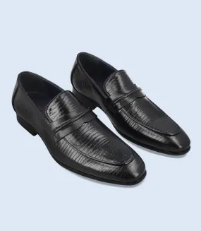 BM4159-BLACK-Men Formal Slip-on's