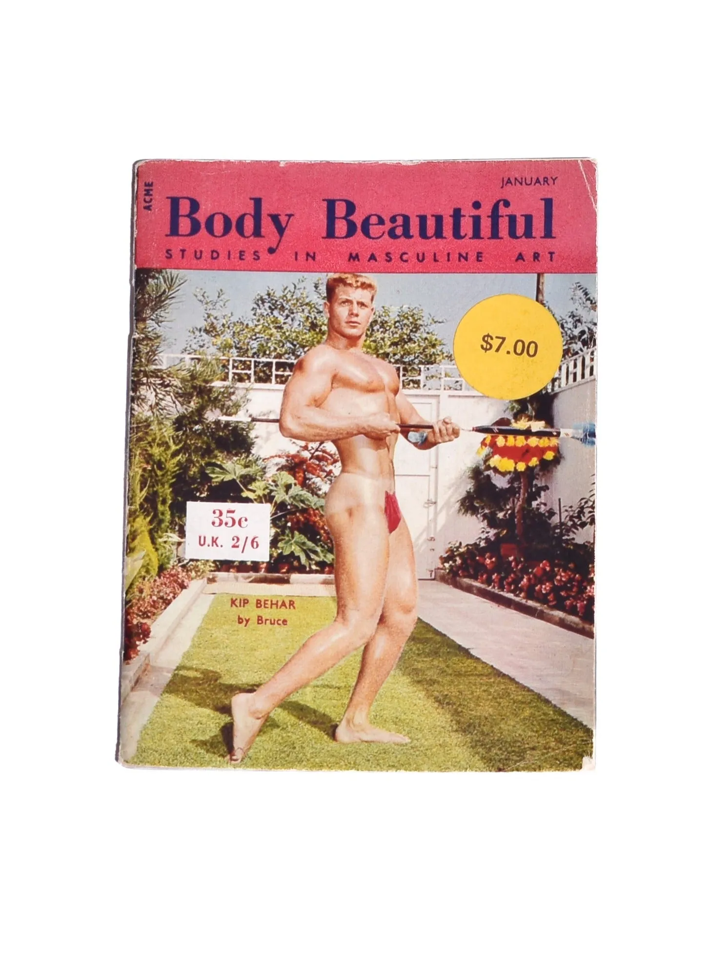 Body Beautiful: Studies in Masculine Art, U.K. Edition, January 1960