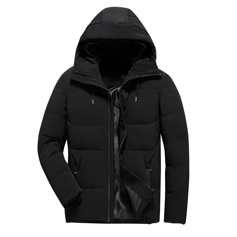 Brand Winter Jacket Men Clothes Outerwear Warm Slim fit