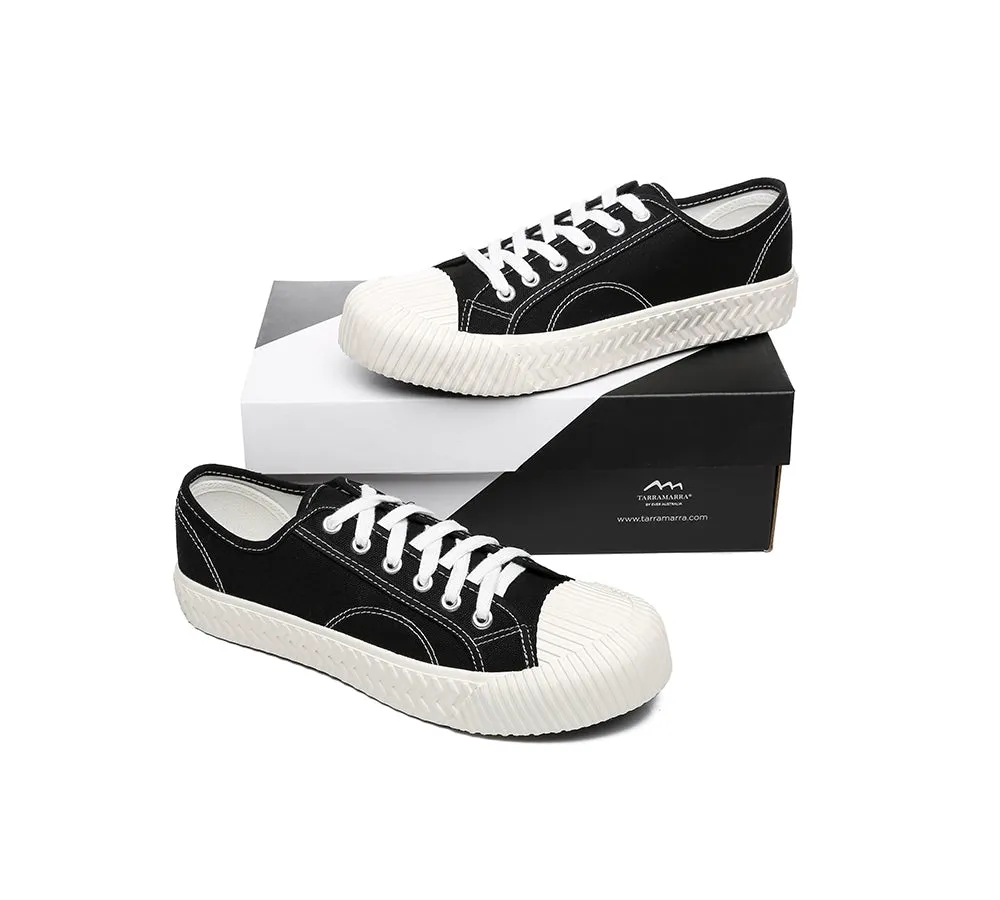 Canvas Sneakers Lace-Up Men Cracker Plus