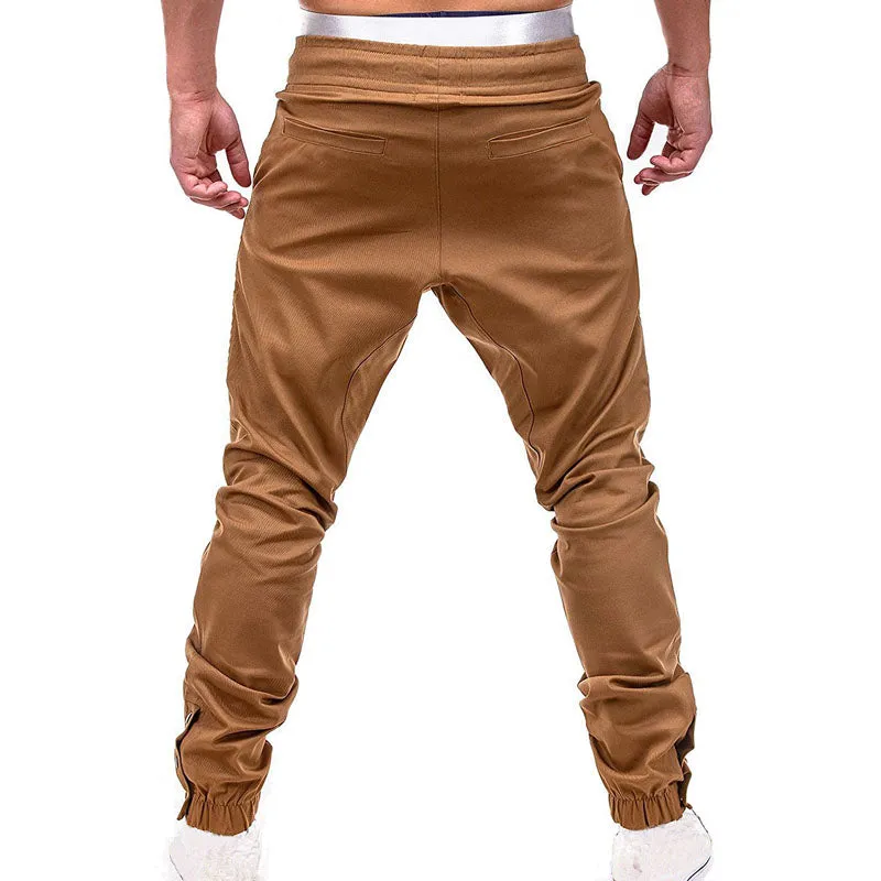 Casual Joggers Pants Sweatpants Multi-pocket Trousers