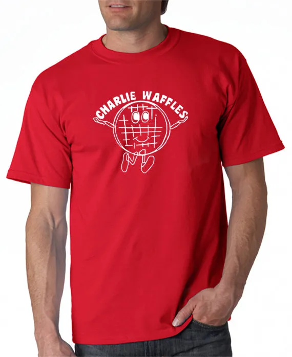 Charlie Waffles T-shirt Inspired by two and a Half Men TV Show