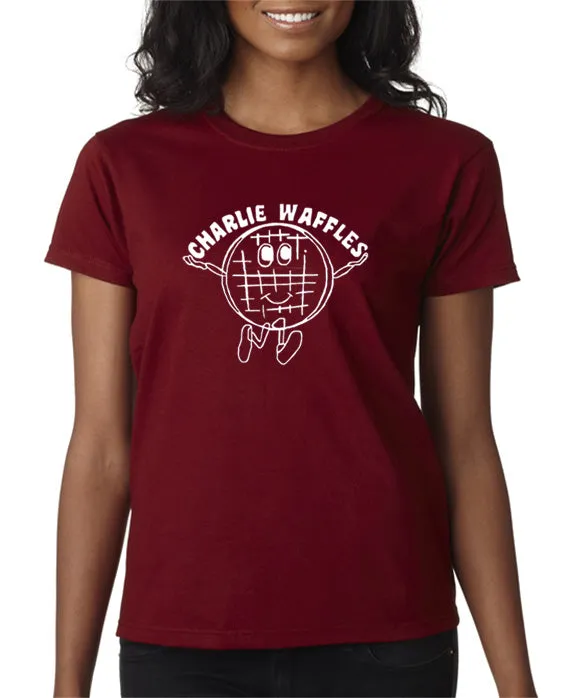 Charlie Waffles T-shirt Inspired by two and a Half Men TV Show