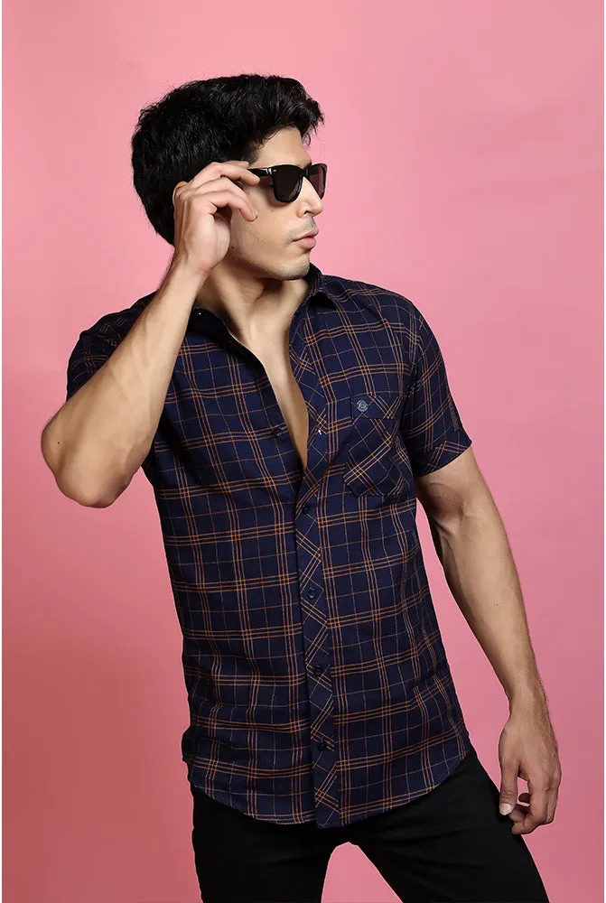 Check Shirt For Men - Best Casual Shirts for Men | Buy Now