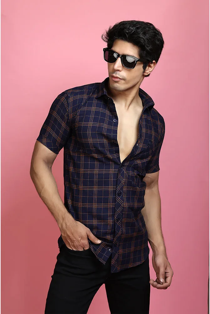 Check Shirt For Men - Best Casual Shirts for Men | Buy Now