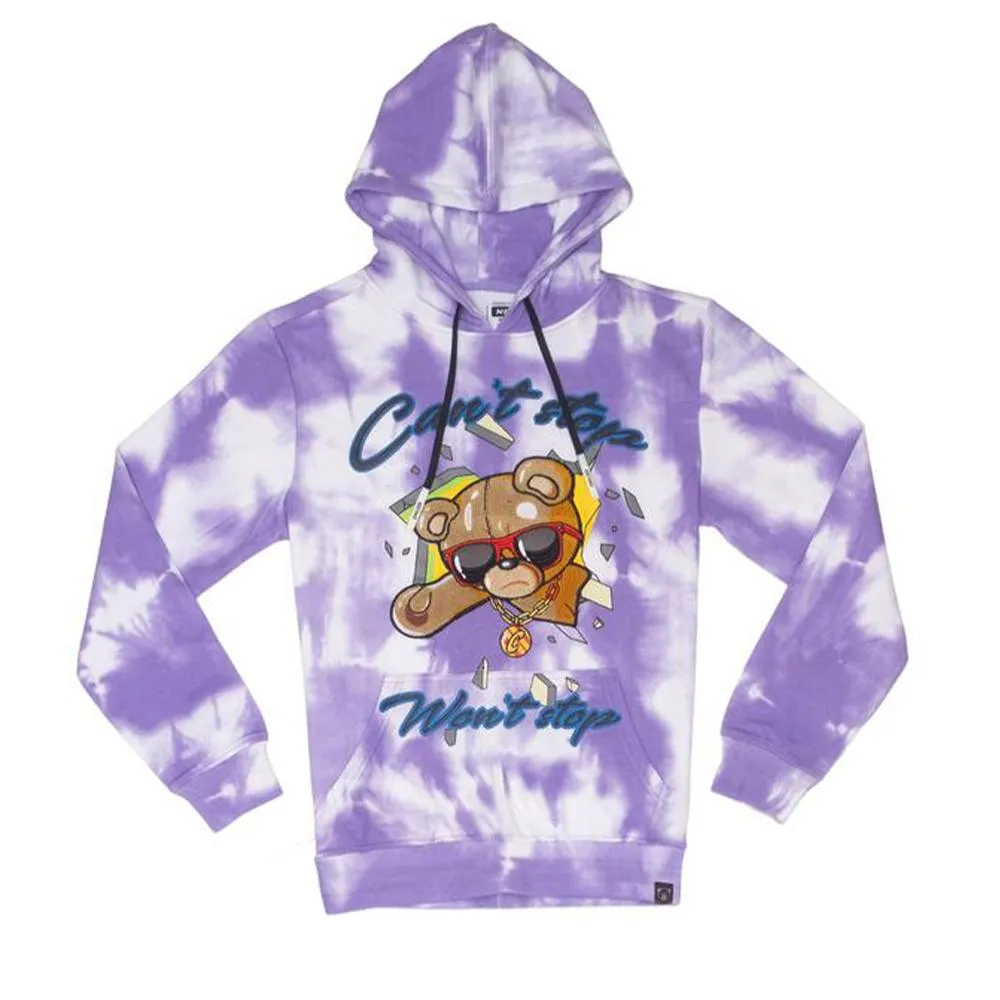 Civilized Men CAN'T STOP WON'T HOODIE (Lavender)