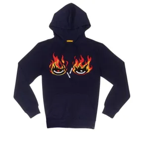 Civilized Men FIRE EYEZ HOODIE (Navy)