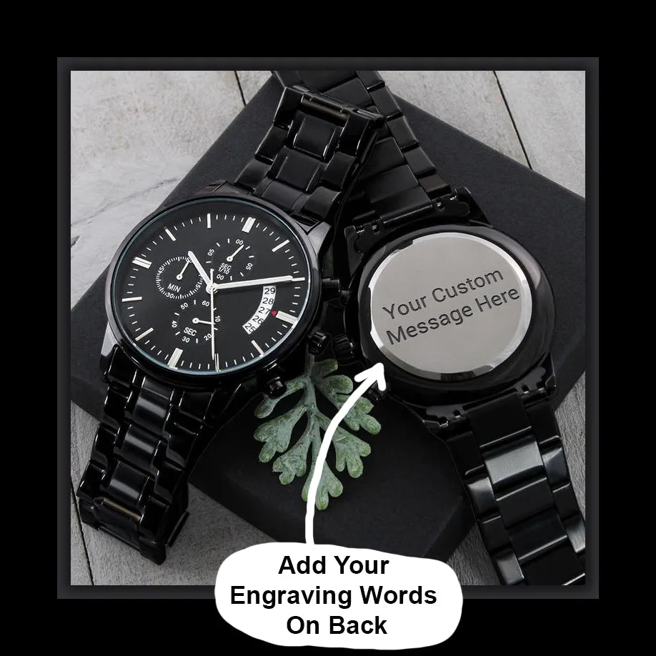 Engraved Watches- Best Engraved Gifts For Men