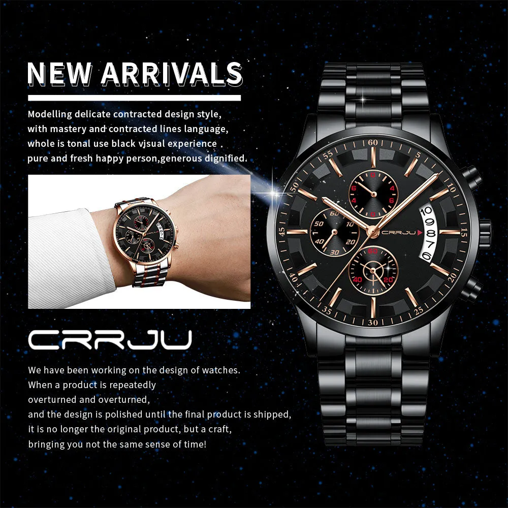 Fashion Men Watches Male Top Brand Luxury Quartz Watch Men Casual Waterproof Sports WristWatch