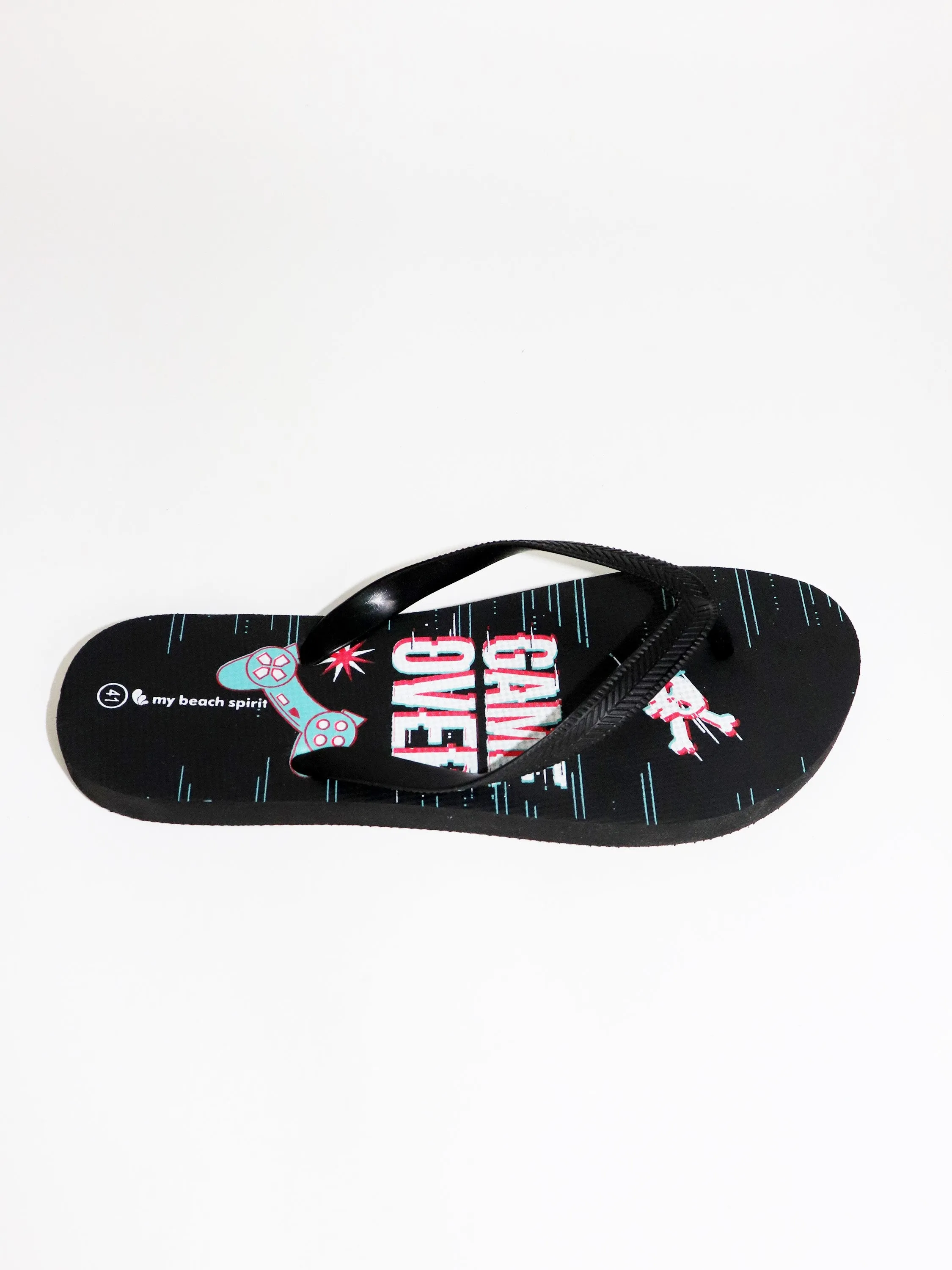 Game over beach slipper