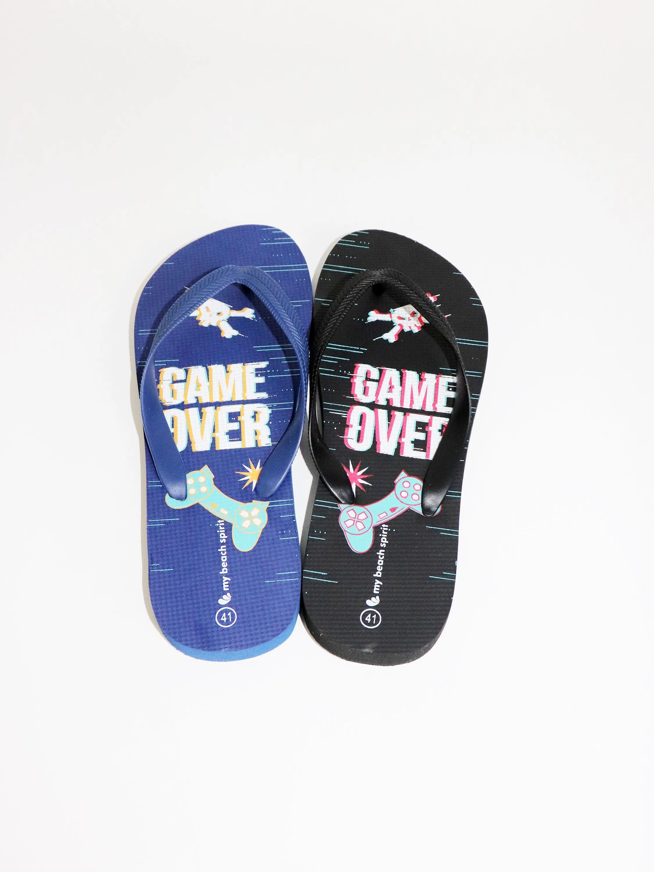 Game over beach slipper