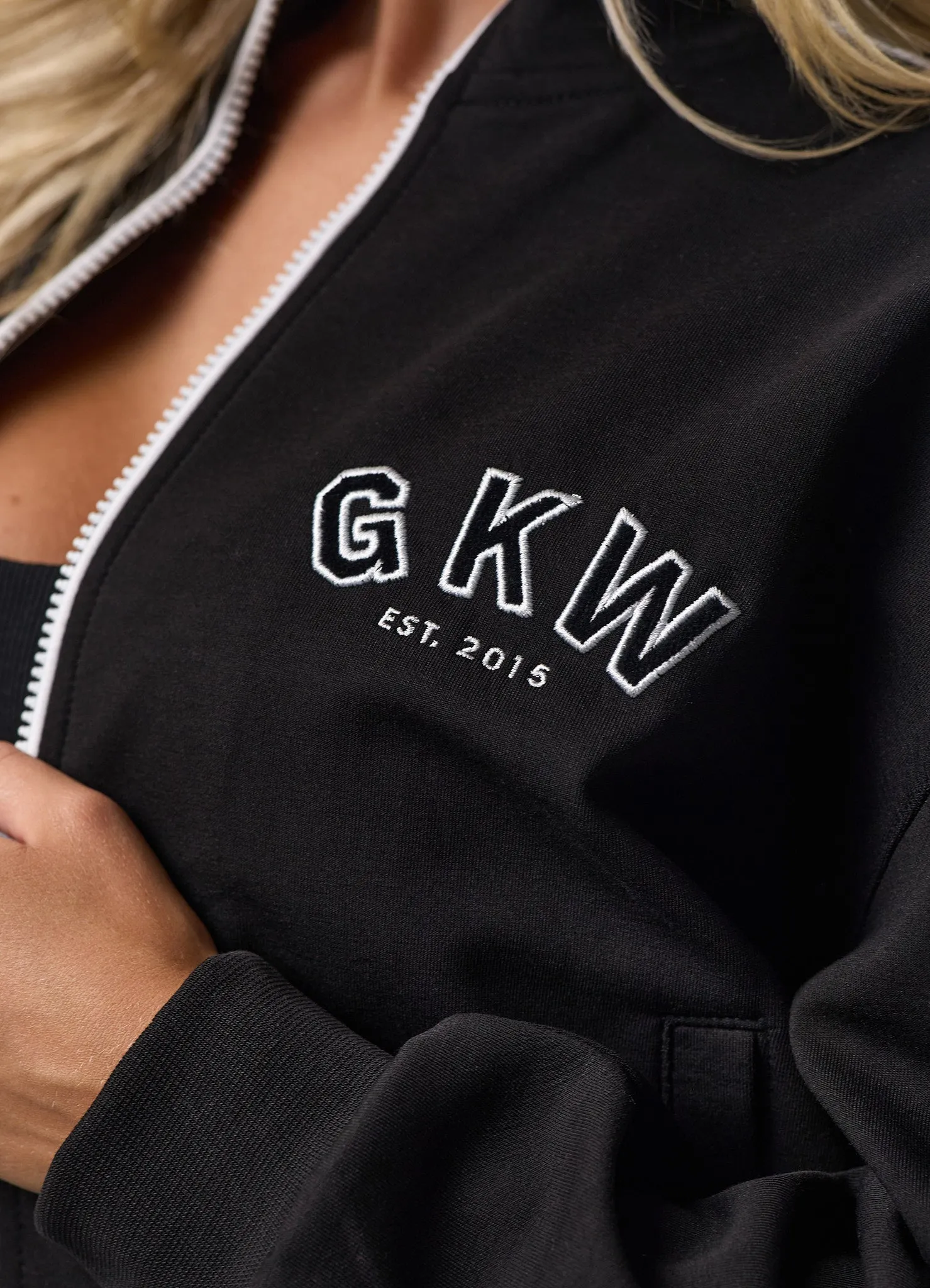 GKW Sports Luxe Track Jacket - Black