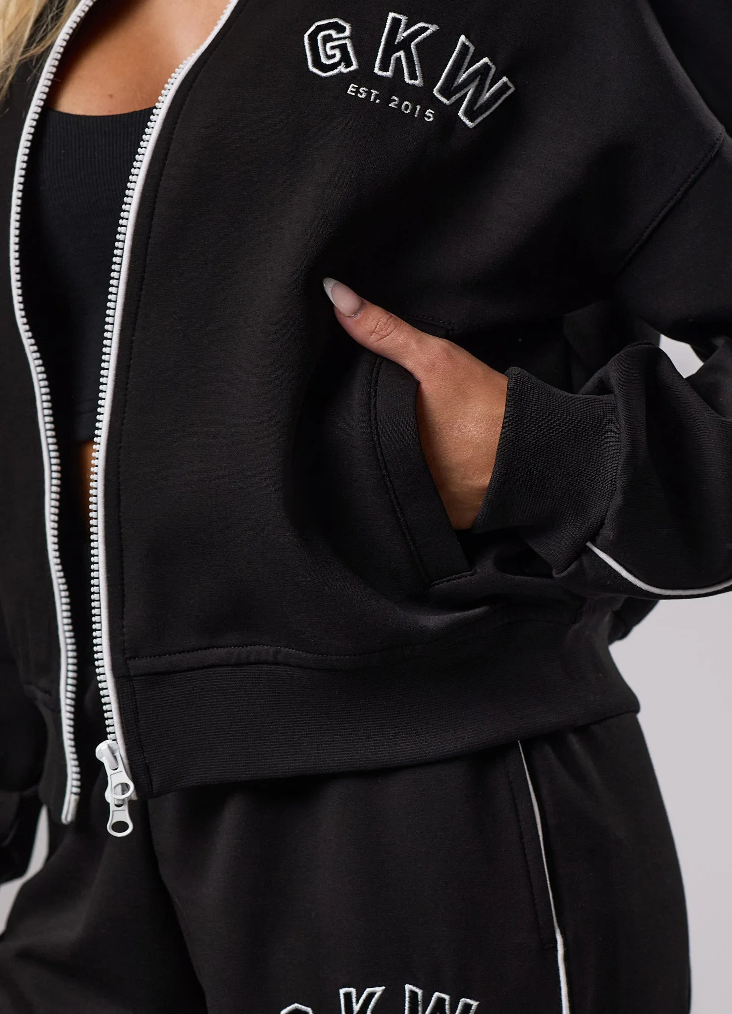 GKW Sports Luxe Track Jacket - Black