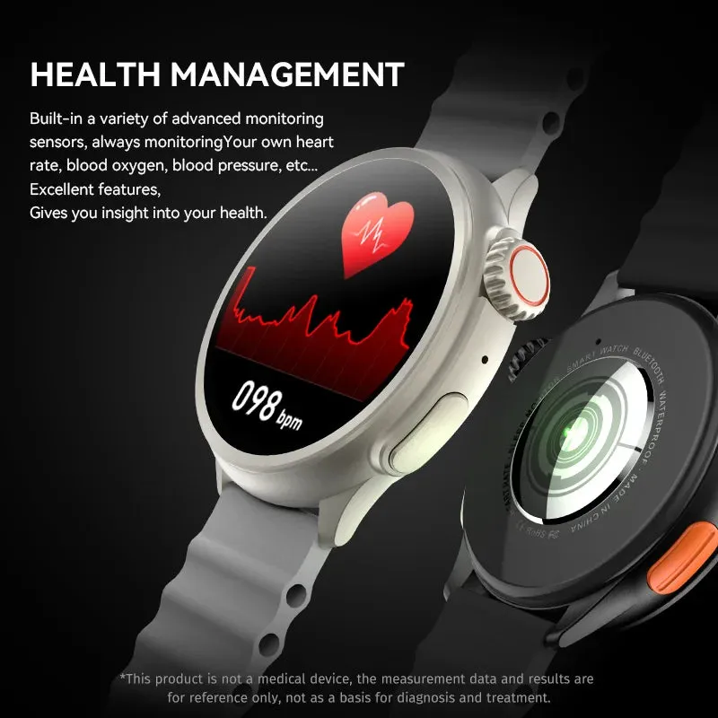 HW3 Ultra Max 1.52 -Inches Screen Smartwatch For Man Sports Woman Fitness Original Watches For Ios Android Phone Call Smartwatch