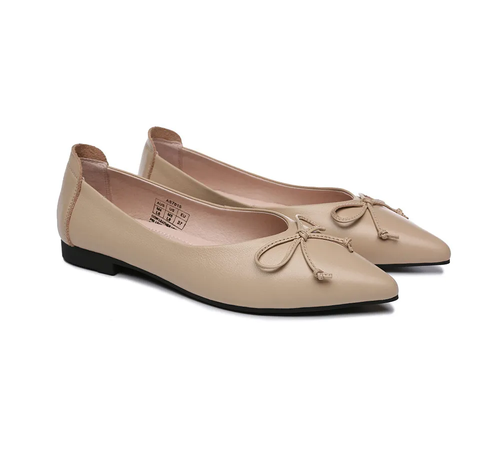 Leather Flats Women Paulina