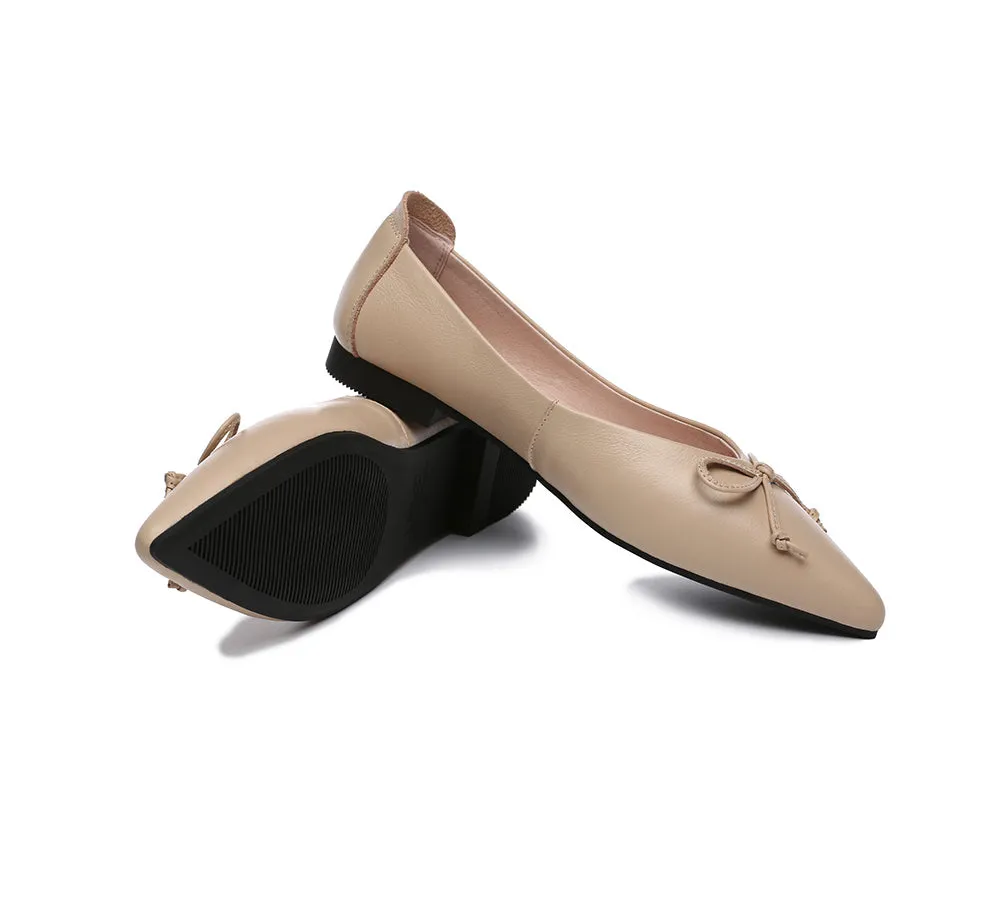 Leather Flats Women Paulina