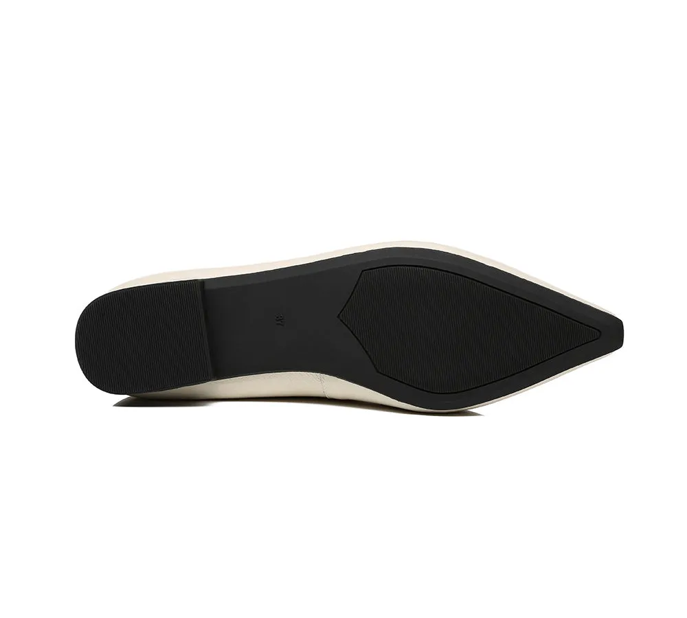 Leather Flats Women Sera