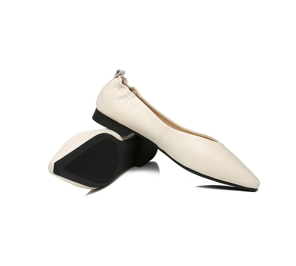 Leather Flats Women Sera