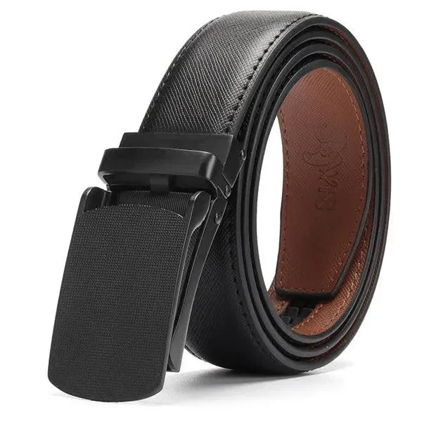 Male Men's Belt  Leather Strap Luxury Brand