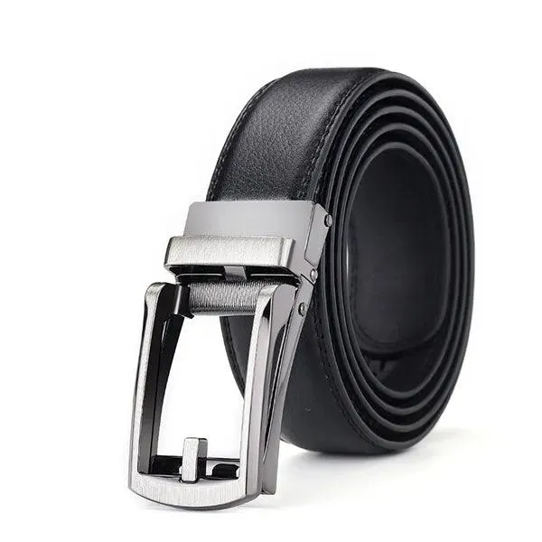 Male Men's Belt  Leather Strap Luxury Brand