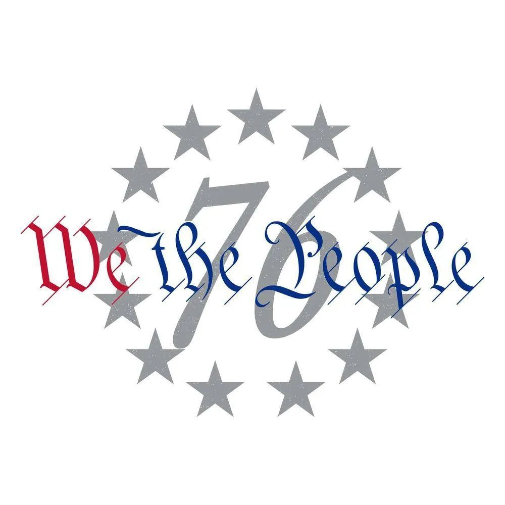 Men's 76 We The People Tank - White