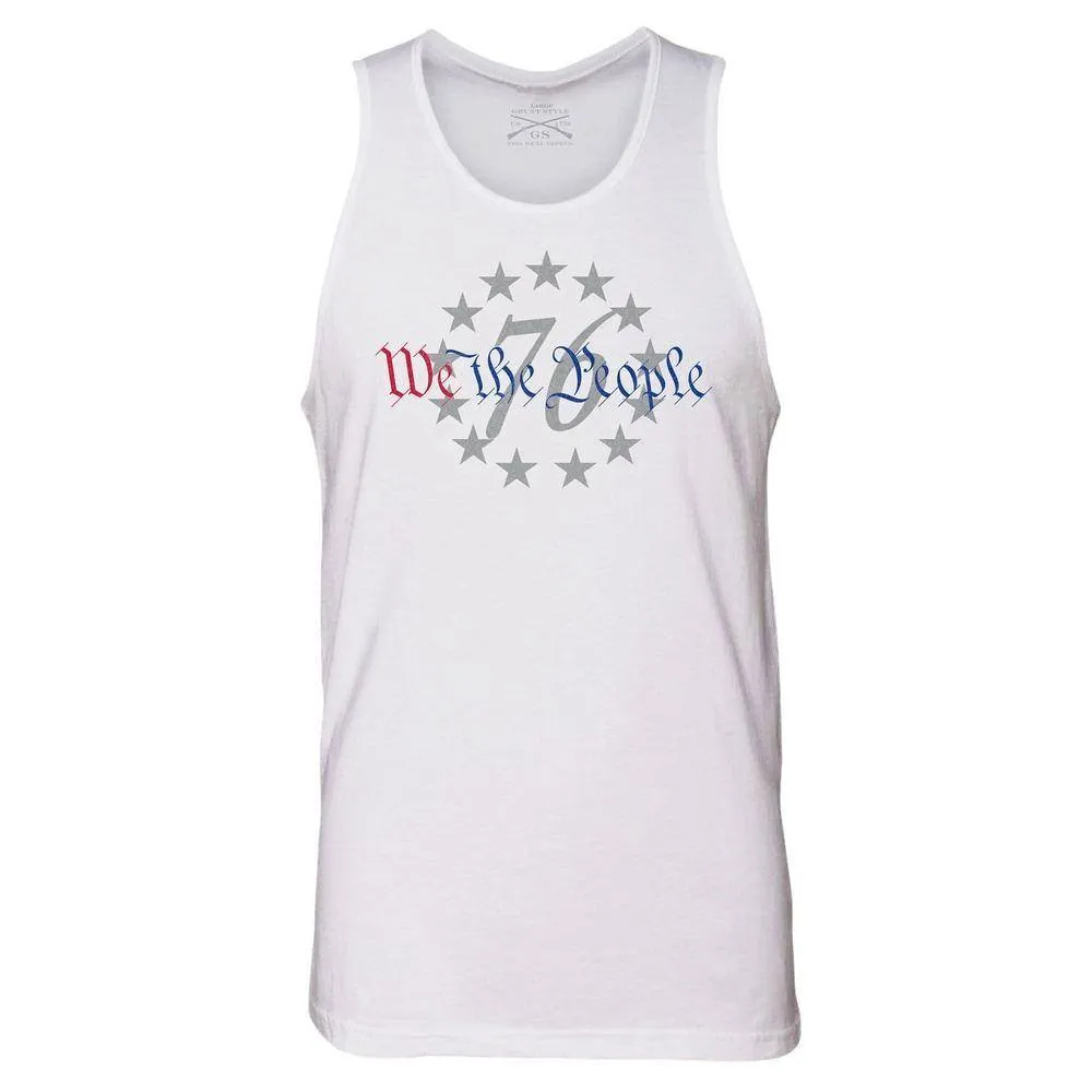 Men's 76 We The People Tank - White