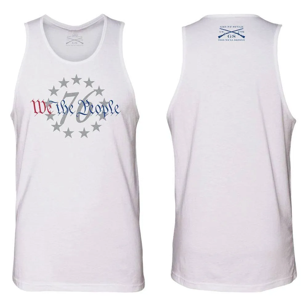 Men's 76 We The People Tank - White