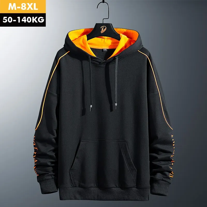 Men's hoodies solid plain Korean Style oversized sweatshirt