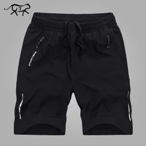 Men's Quick Dry Shorts Loose Causal Bermuda Beach Shorts Hombre Male Short